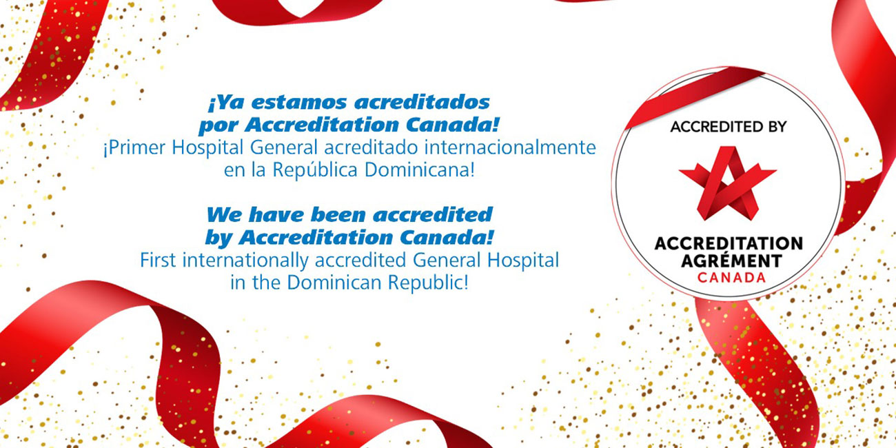 Somos el primer hospital general de RD acreditado internacionalmente