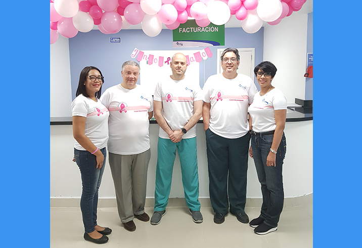 Centro Médico Punta Cana- se une al esfuerzo internacional sobre la concientización del Cáncer de Mama